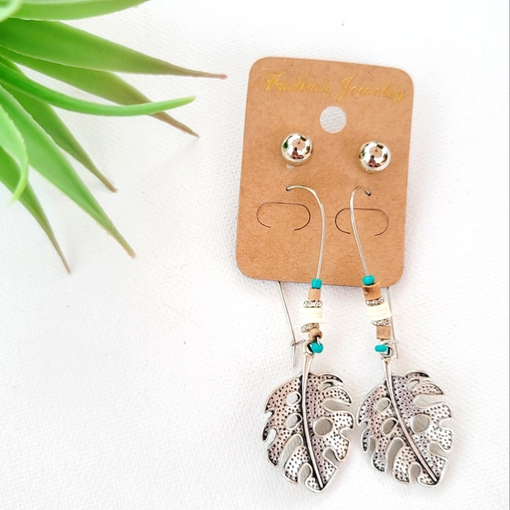 BOHO Lot of 2 Pairs of Earrings